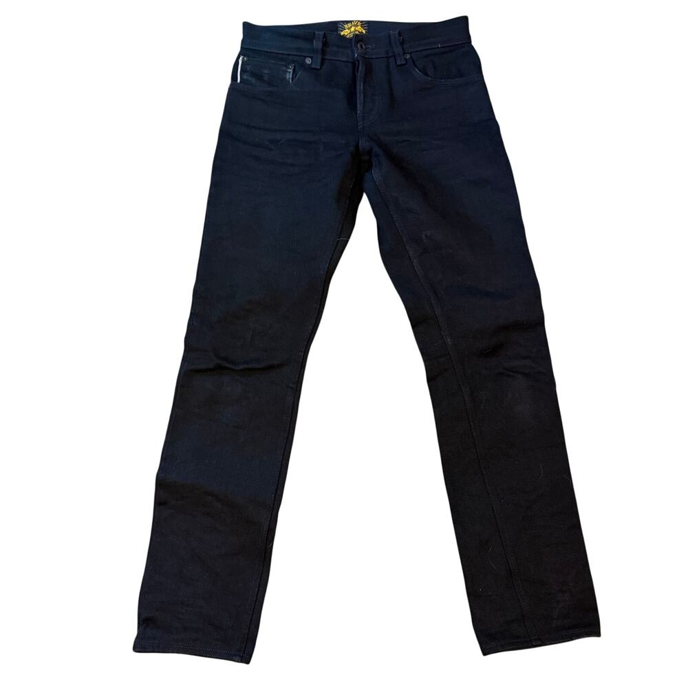 BRAVE STAR CONE DENIM SLIM TAPER? BLACK SELVEDGE JEANS 30 X 30 VERY NICE!